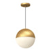 PD11710-BG- Monae LED Pendant in Brushed Gold by Kuzco Lighting