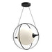 PD76716-BK - Aries LED Pendant in Black by Kuzco Lighting