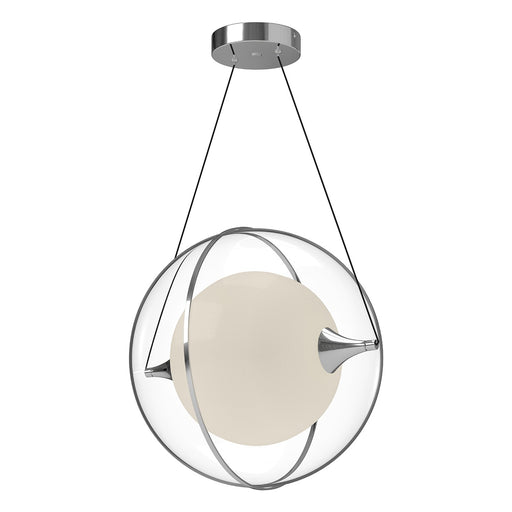 PD76716-CH- Aries LED Pendant in Chrome by Kuzco Lighting