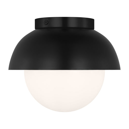 Hyde One Light Flush Mount in Midnight Black