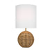 Mari One Light Table Lamp in Burnished Brass