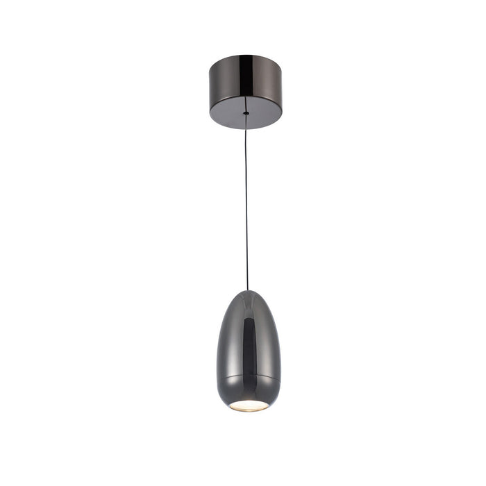 Royal Pearl LED Pendant in Gun Metal