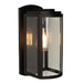 Lakewood One Light Outdoor Wall Mount in Matte Black