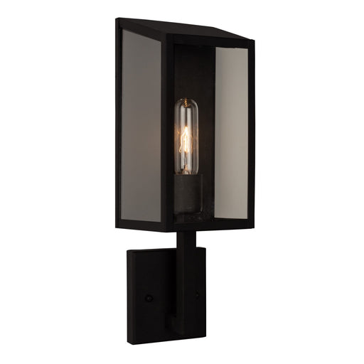 Sonesta One Light Outdoor Wall Mount in Black