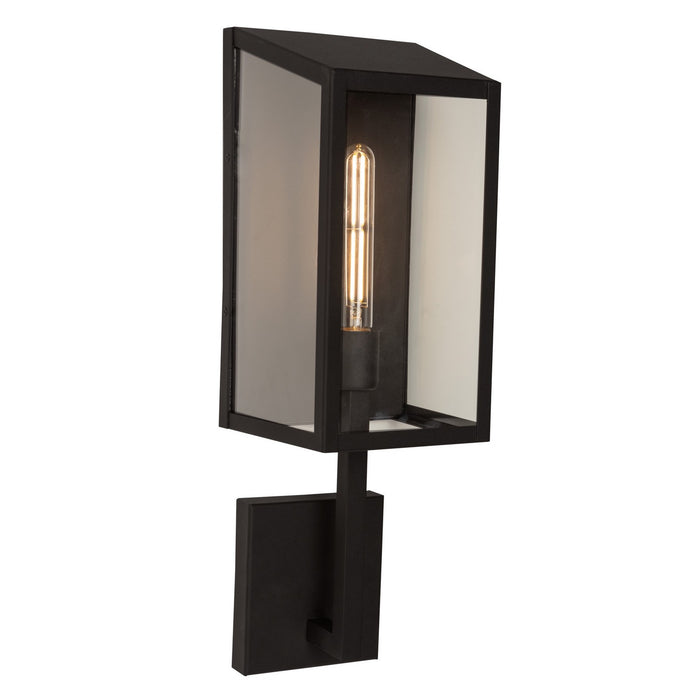 Sonesta One Light Outdoor Wall Mount in Black