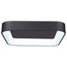 Lazio LED Flush Mount in Black