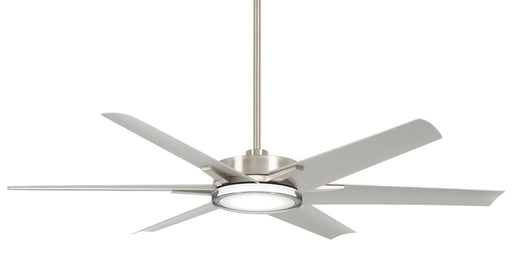 F866L-BNW - Deco 65" Ceiling Fan in Brushed Nickel (Wet) by Minka Aire