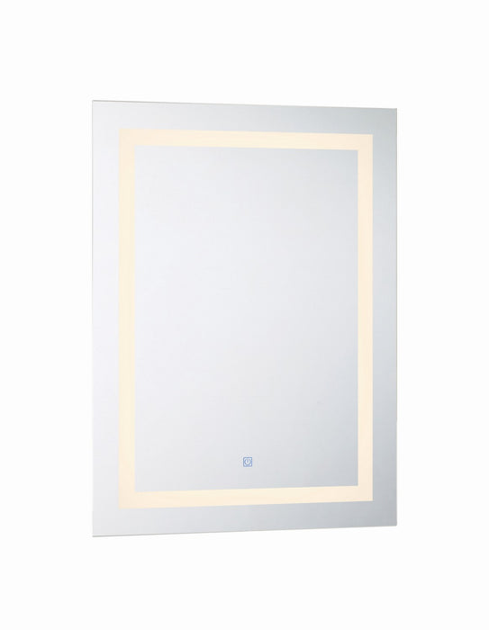 P6107A- LED Mirror in White by George Kovacs