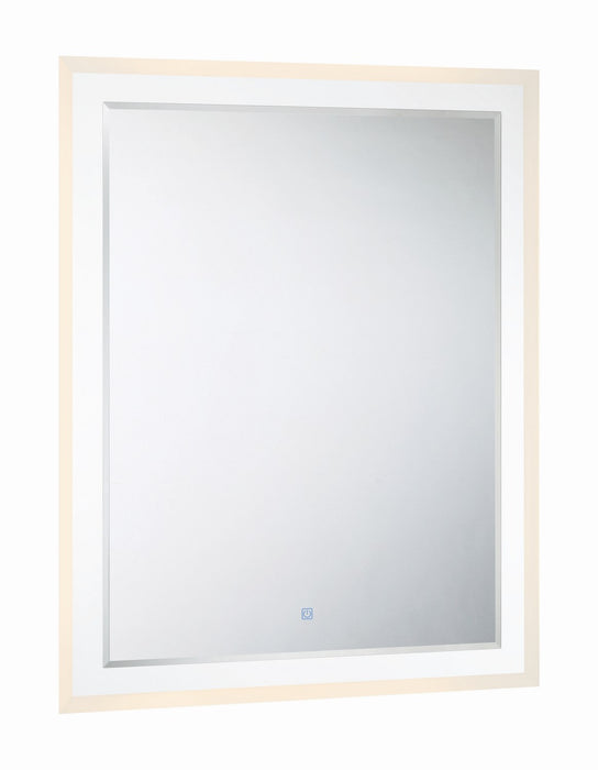 P6109B- LED Mirror in White by George Kovacs