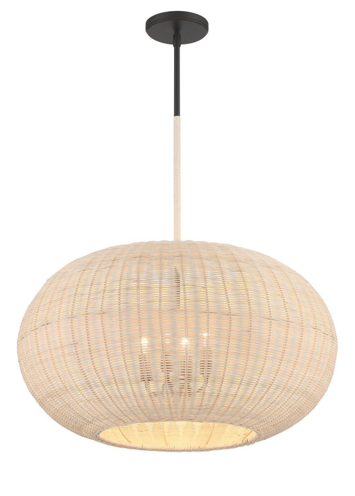 3546-66A - Modjeska 4-Light Pendant in Coal by Minka Lavery