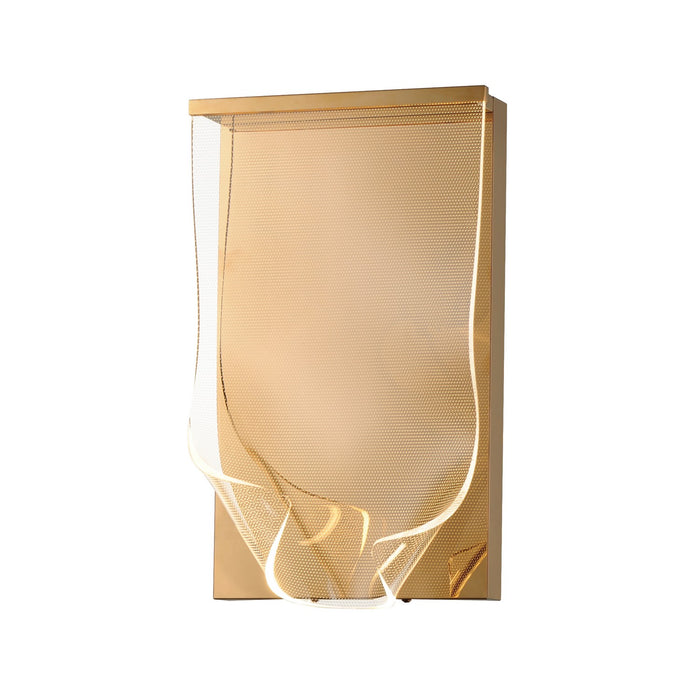 E24871-133FG- Rinkle LED Wall Sconce in French Gold by ET2