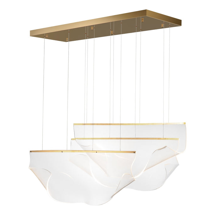 E24873-133FG- Rinkle LED Pendant in French Gold by ET2