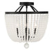 604-MK-FR_CEILING- Rylee 4-Light Ceiling Mount in Matte Black by Crystorama