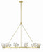 ARA-10266-SB- Aragon LED Chandelier in Soft Brass by Crystorama