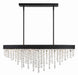 WIN-619-BF-CL-MWP- Winham 8-Light Chandelier in Black Forged by Crystorama