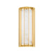 346-14-VB- Leda LED Wall Sconce in Vintage Brass by Corbett Lighting