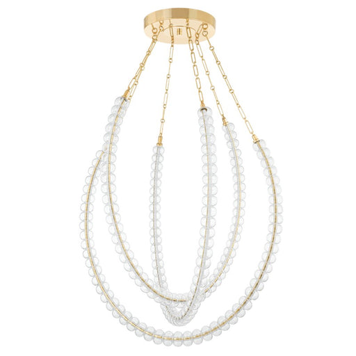 355-48-VB- Celeste LED Chandelier in Vintage Brass by Corbett Lighting