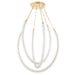 355-48-VB- Celeste LED Chandelier in Vintage Brass by Corbett Lighting