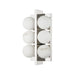 357-06-PN- Emille 6-Light Wall Sconce in Polished Nickel by Corbett Lighting