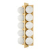 357-10-VB- Emille 10-Light Wall Sconce in Vintage Brass by Corbett Lighting