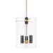 359-13-VB- Adonis 3-Light Lantern in Vintage Brass by Corbett Lighting