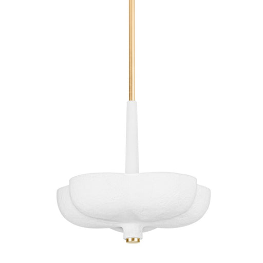 360-20-GL/GSW- Rimini 3-Light Pendant in Gold Leaf by Corbett Lighting