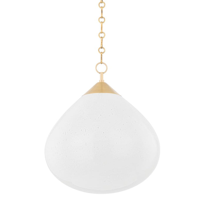 362-18-VB- Semilla 1-Light Pendant in Vintage Brass by Corbett Lighting