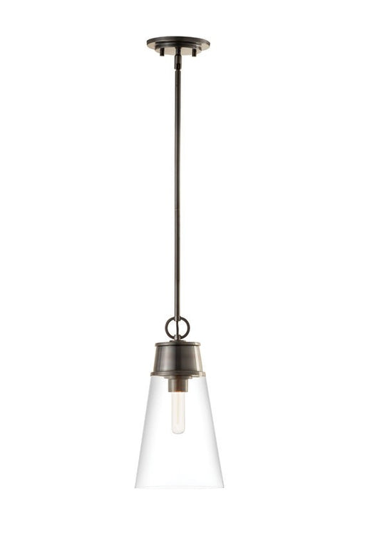 2300P8-BP - Wentworth 1-Light Pendant in Plated Bronze by Z-Lite Lighting