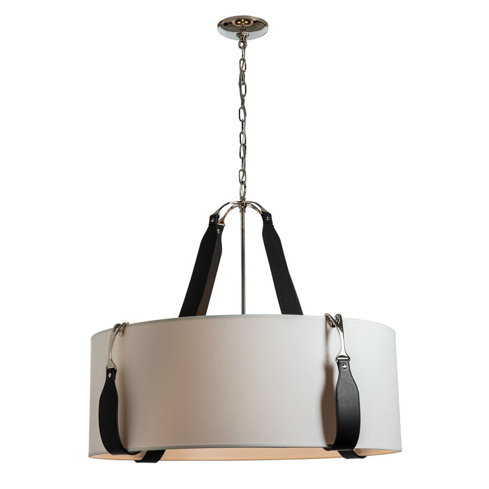 Saratoga Large Pendant in Polished Nickel - 104072-SKT-24-LK-SF2812 by Hubbardton Forge