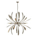 Dahlia Large Chandelier in Soft Gold - 104355-SKT-84 by Hubbardton Forge