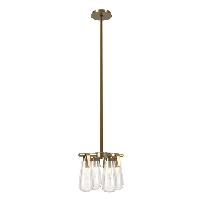 Eos Semi-Flush/Pendant in Modern Brass - 131062-SKT-MULT-86-ZM0718 by Hubbardton Forge