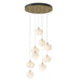 Ume 9-Light Pendant in Modern Brass - 131103-SKT-STND-86-FD0710 by Hubbardton Forge