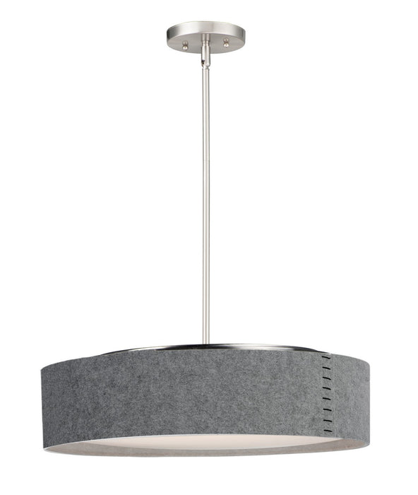 10226GYSN- Prime LED Pendant in Satin Nickel by Maxim