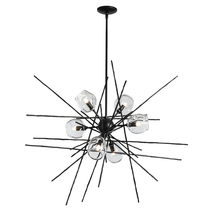 Griffin Starburst Pendant in Black - 131590-SKT-MULT-10-ZM0709 by Hubbardton Forge