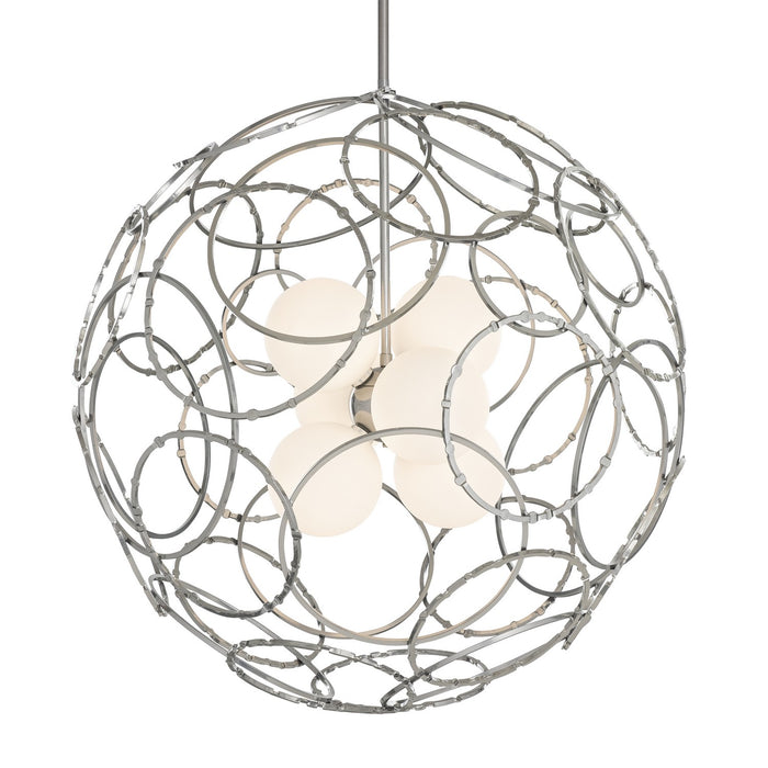 Olympus Orb Pendant in Sterling - 131602-SKT-MULT-85-GG0677 by Hubbardton Forge