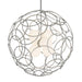 Olympus Orb Pendant in Sterling - 131602-SKT-MULT-85-GG0677 by Hubbardton Forge