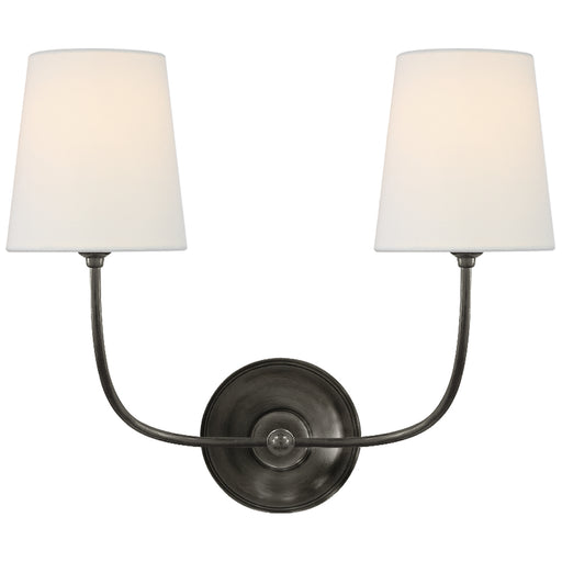 TOB 2008BZ-L - Vendome 2-Light Wall Sconce in Bronze by Visual Comfort Signature