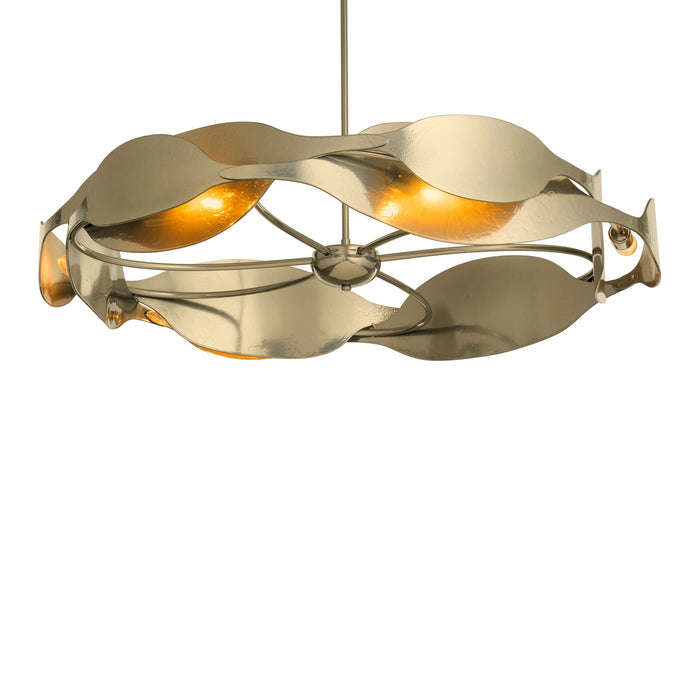 Waves Pendant in Modern Brass - 132160-SKT-MULT-86 by Hubbardton Forge