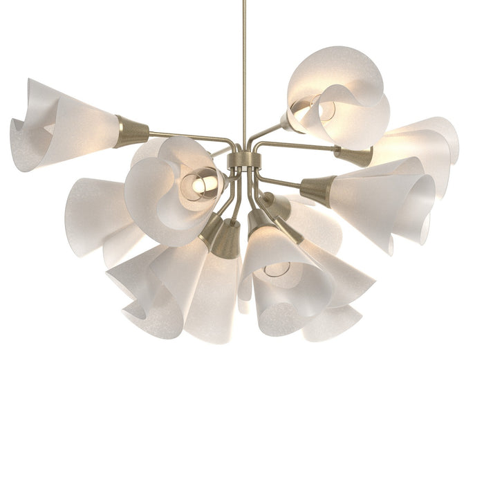 Mobius 12-Light Pendant in Soft Gold - 134510-SKT-MULT-84-SH1987 by Hubbardton Forge