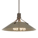 Henry Pendant in Bronze with Soft Gold Accent - 136340-SKT-MULT-05-84 by Hubbardton Forge