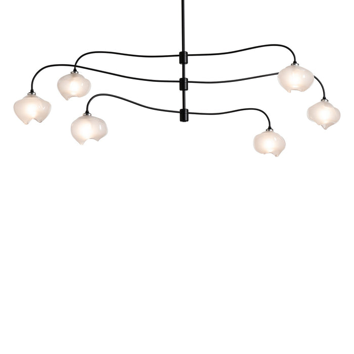 Ume 6-Light Large Pendant in Black - 136357-SKT-MULT-10-FD0710 by Hubbardton Forge