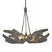 Corona Brass Accent Pendant in Dark Smoke - 136502-SKT-MULT-07-BR-YE0352 by Hubbardton Forge