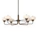 Nola Pendant in Bronze - 137840-SKT-MULT-05-WC0593 by Hubbardton Forge