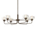 Nola Pendant in Bronze - 137840-SKT-MULT-05-YE0592 by Hubbardton Forge