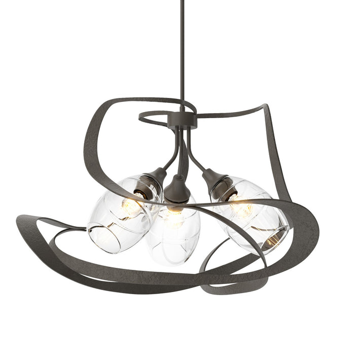 Nest Pendant in Dark Smoke - 137855-SKT-MULT-07-ZM0621 by Hubbardton Forge