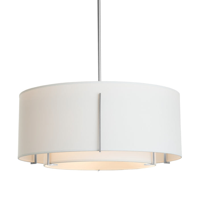 Exos Double Shade Pendant in Dark Smoke - 139605-SKT-MULT-07-SF1590-SF2290 by Hubbardton Forge