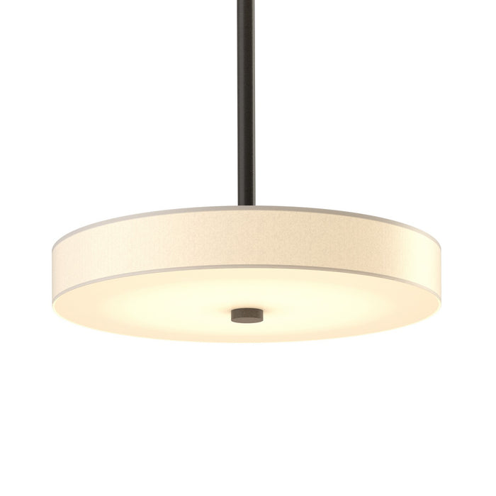 Disq LED Pendant in Dark Smoke - 139710-LED-MULT-07-SH1971 by Hubbardton Forge