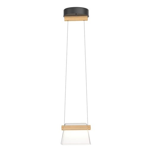 Cowbell LED Mini Pendant in Black - 151060-LED-STND-10-WD-ZM0560 by Hubbardton Forge