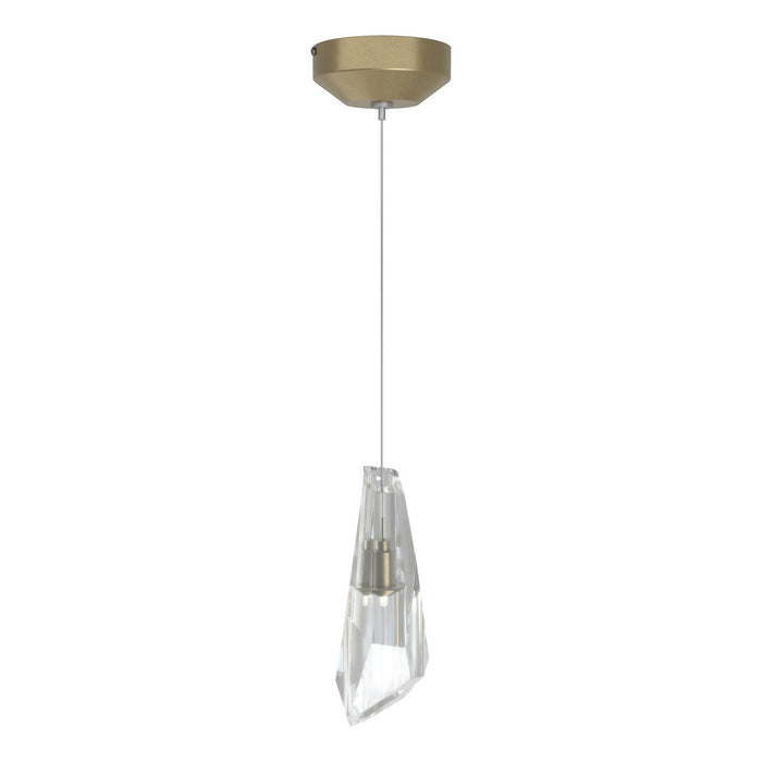 Luma Mini Pendant in Soft Gold - 161321-SKT-STND-84-CR by Hubbardton Forge