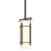 Paralline Mini Pendant in Dark Smoke - 183550-SKT-MULT-07-GG0118 by Hubbardton Forge